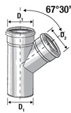 PP Разклонител ф110/110-67° 0